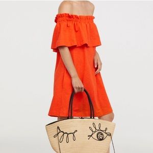 H&M Off The Shoulder Mini Dress